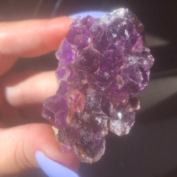 Amethyst Crystal Geode, Raw Amethyst, Crystal Cluster - Picture 4 of 10